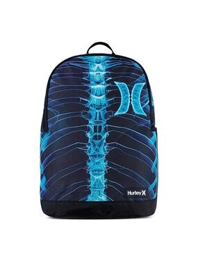 Hurley Blue Spine Graphic Backpack
